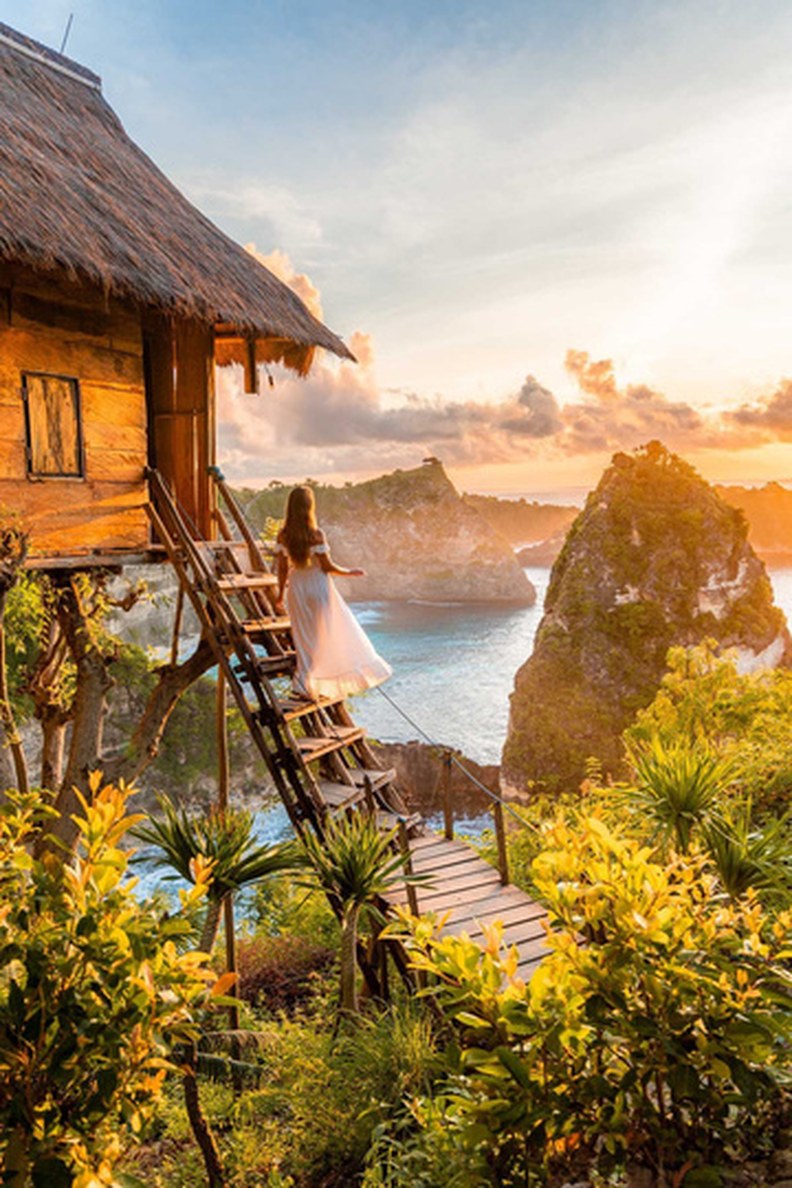 Tree house at Molenteng, Nusa Penida