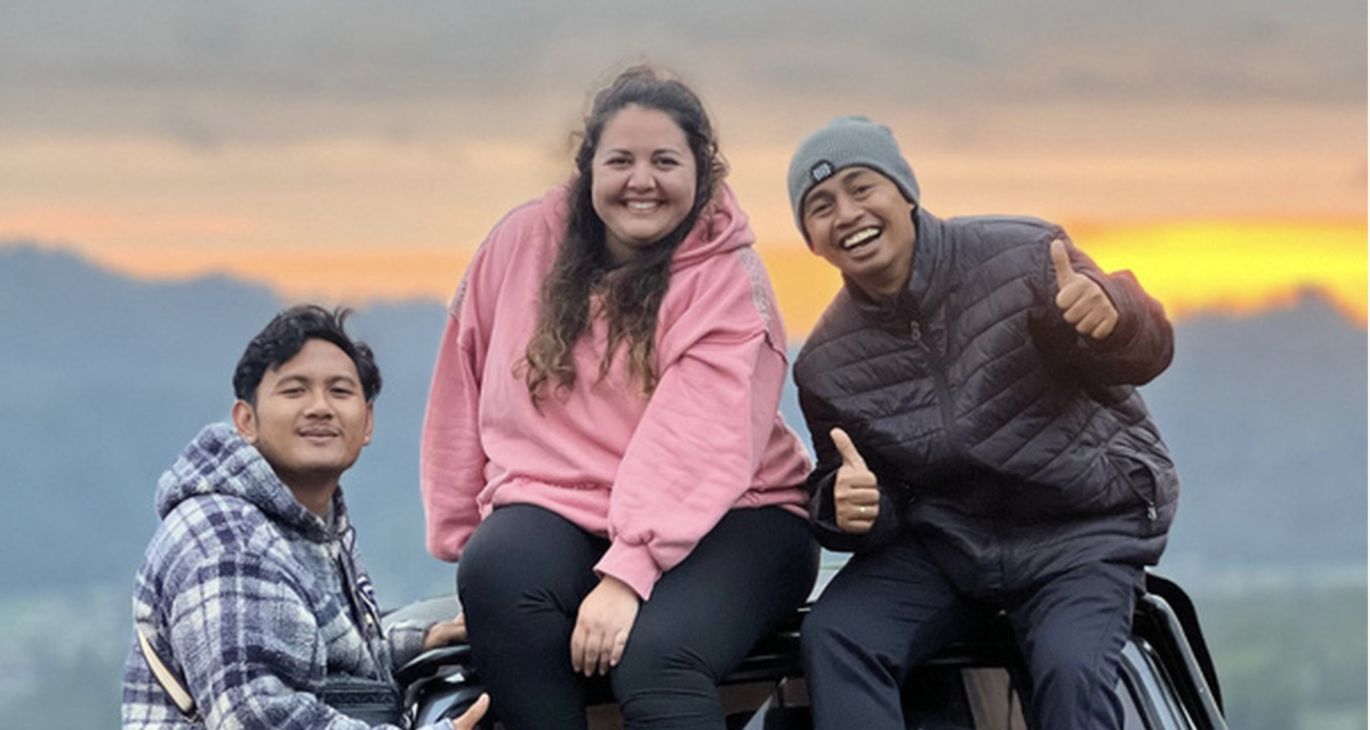 Sunrise jeep tour on Mount Batur