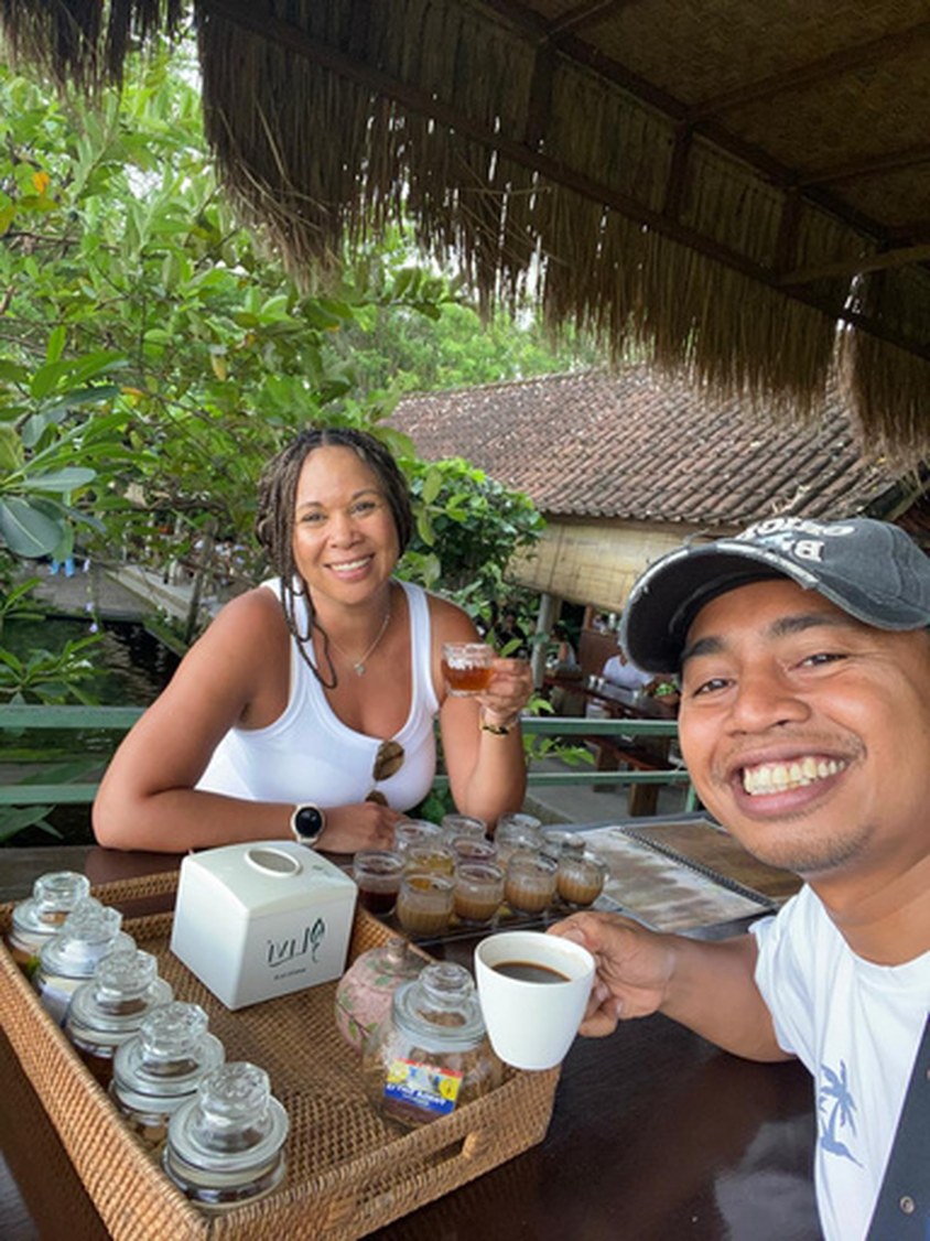 Coffee and herbal tea tasting in Bali